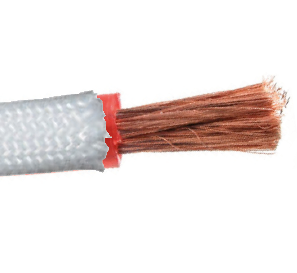 Cable de cobre con trenza de poliéster barnizada en fibra de vidrio